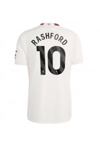 Fotbalové Dres Manchester United Marcus Rashford #10 Třetí Oblečení 2023-24 Krátký Rukáv